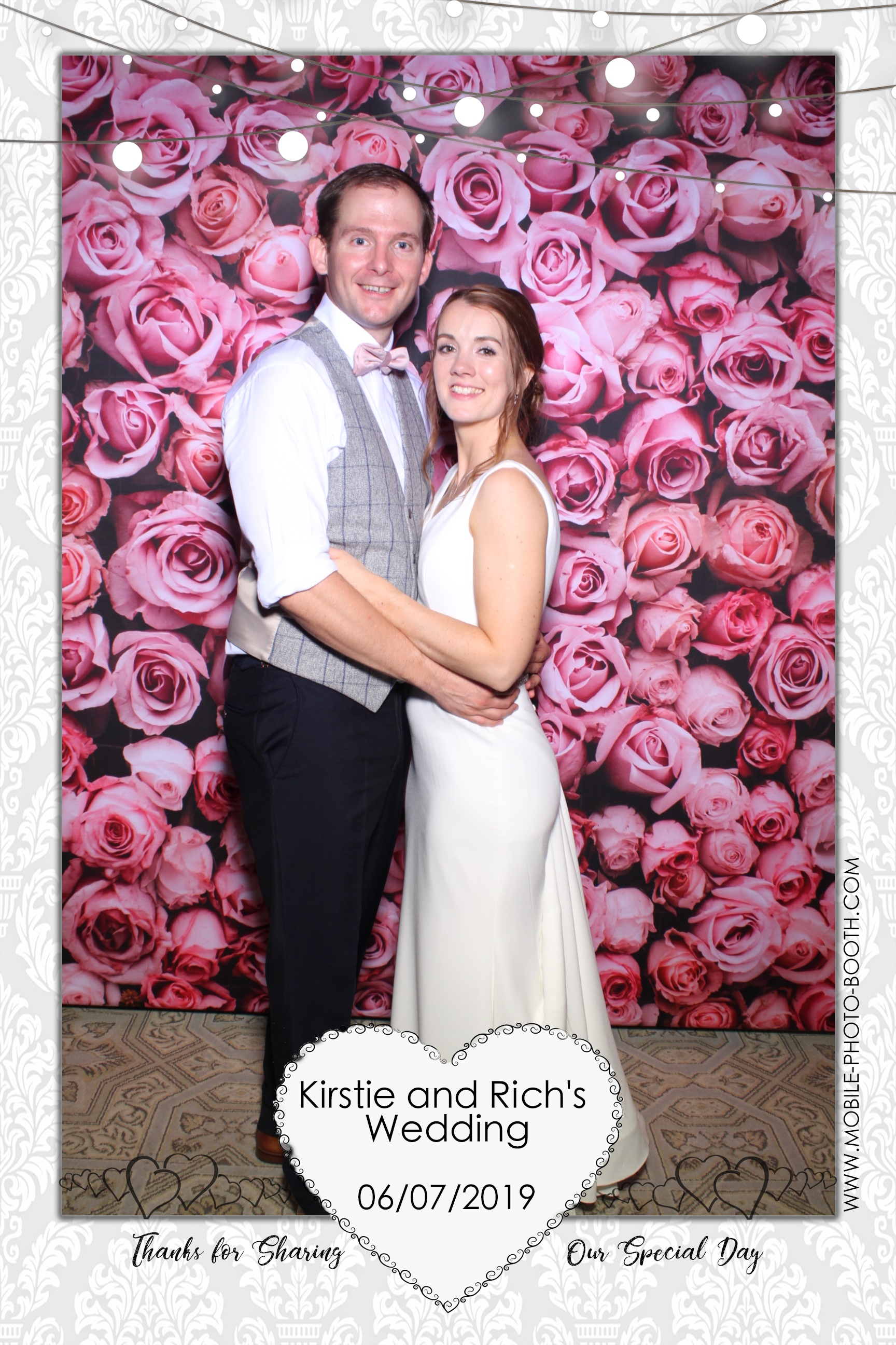 Kirstie and Richard's Wedding | View more photos from the event at images.mobile-photo-booth.com/u/MobilePhotoBoothUK/Kirstie-and-Richards-Wedding